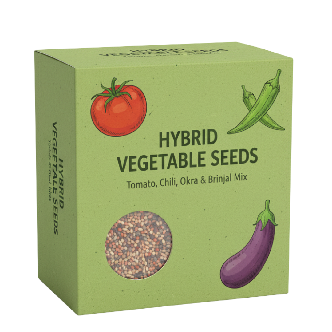 Hybrid Vegetable Seeds Pack (Mixed)